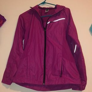 Pink Wind Breaker/Rain Coat